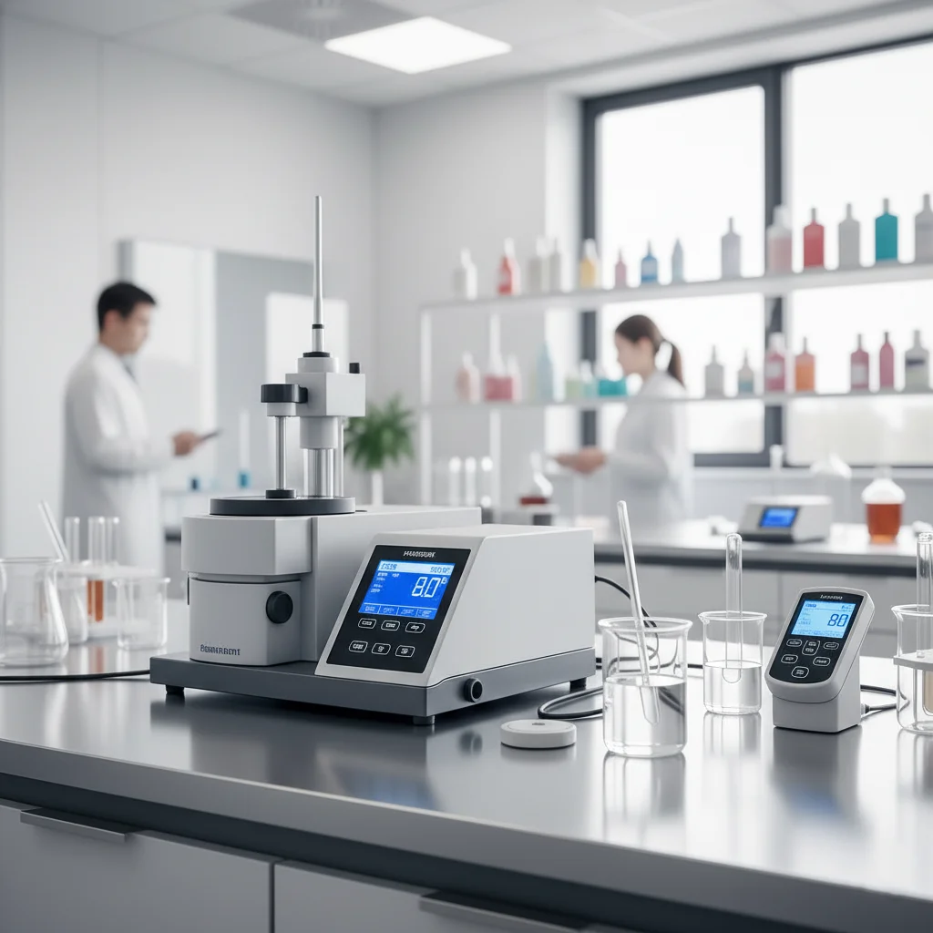 Clean Laboratory with Microscope