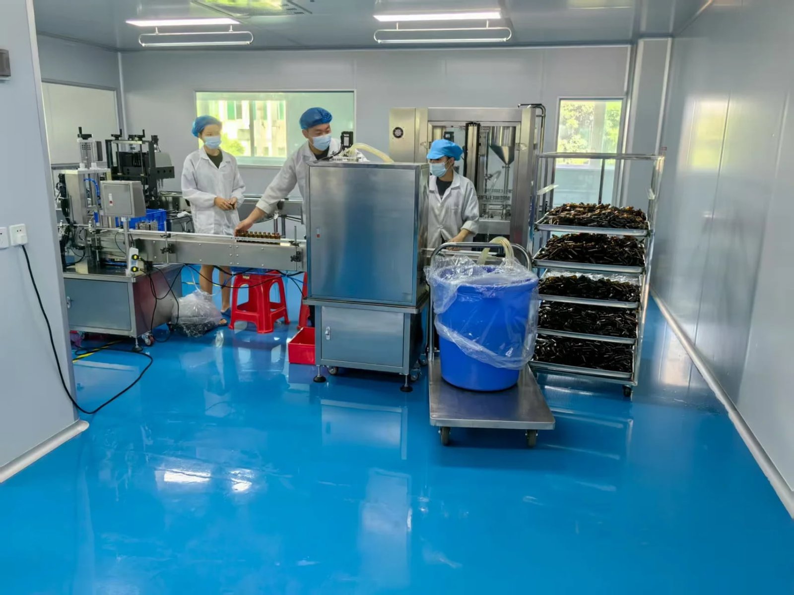 3 Dedicated Production Lines