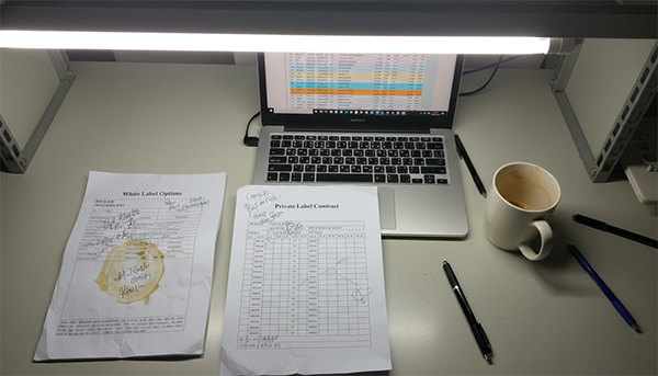 Comparison chart of manufacturing models