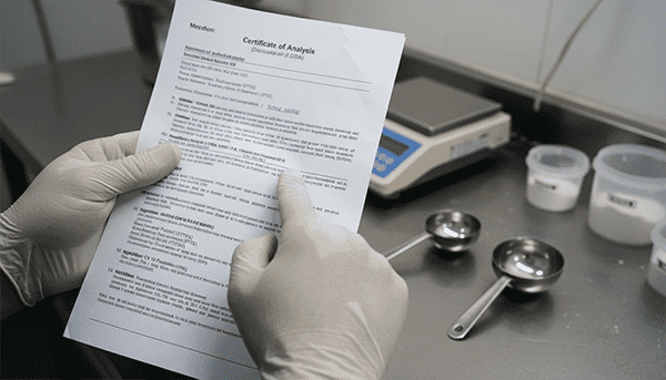 cosmetic ingredient list magnifying glass