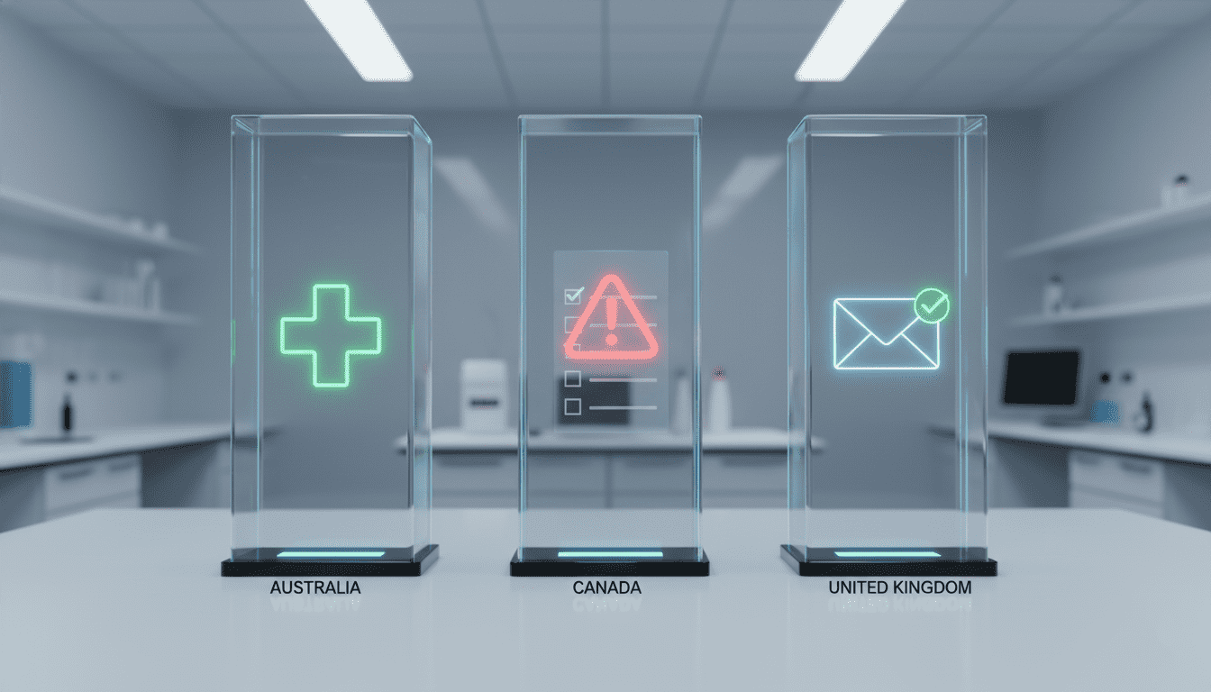 cosmetic regulation comparison chart