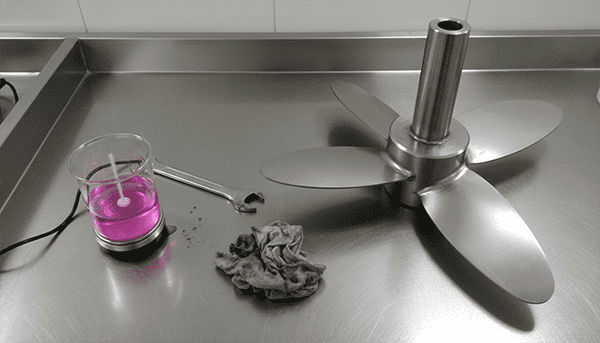 Scaling Cosmetic Production Equipment industrial cosmetic mixer vs lab beaker