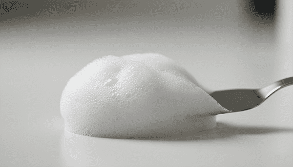 sulfate free shampoo texture close up