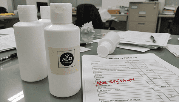 Organic Labeling Standards cosmetic bottles with different organic logos