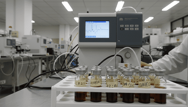 laboratory testing of comfrey leaf extracts