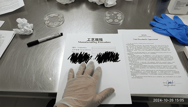 padlock on formula document