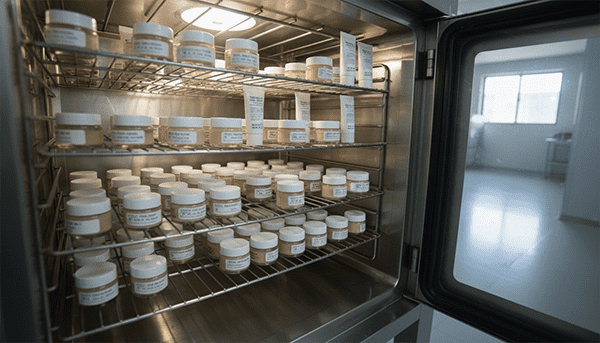 Sweat-proof SPF and foundation manufacturing