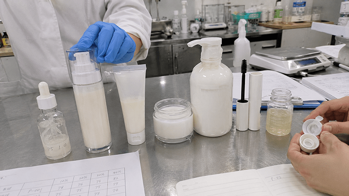 cosmetic formulation development services with packaging compatibility testing