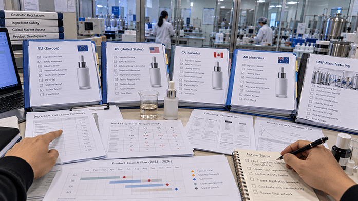 2026 Cosmetic Compliance Checklist: What to Verify Before You Sell in 5 Markets
